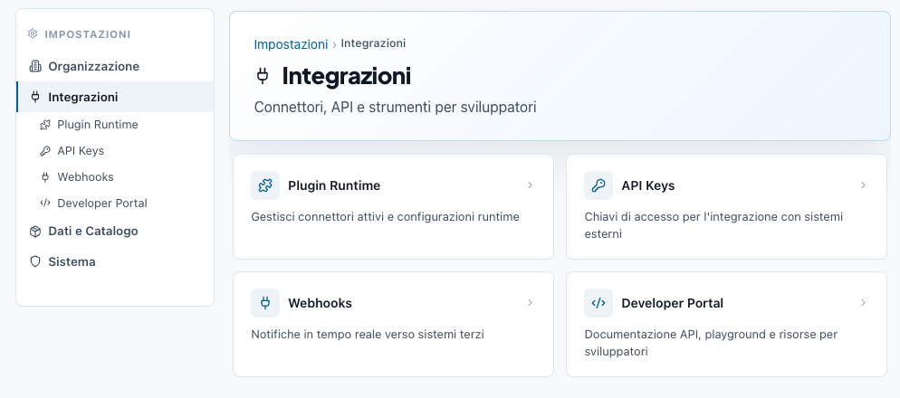 Tenant admin Carrier HUB